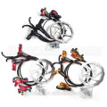 gold mountain bikes full suspension disc brakes